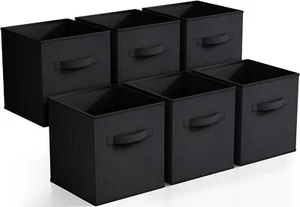 Sorbus Foldable Storage Cube Basket Bin - 6 Pk - Picture 1 of 34