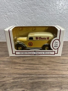 1995 Ertl Coors 1938 Chevy Panel Van Delivery Truck Bank 1:25 Scale KG JD - Picture 1 of 13