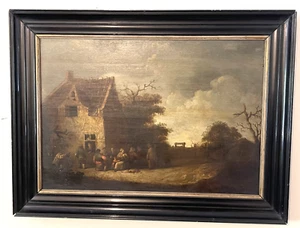 QUADRO OLANDESE XVII SECOLO KLAES MOLENAER - Foto 1 di 9