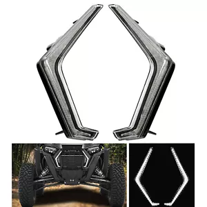 2x Front Fang Accent Light Turn Signal For Polaris RZR XP Turbo /1000 2019-2022 - Picture 1 of 17
