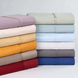 FALDA/CENEFA CAMA ALGODÓN EGIPCIO 800 TC SOLAMENTE - 24" LONGITUD CAÍDA TALLAS AU - Imagen 1 de 43