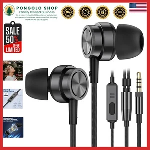 High Quality Dynamic Bass Earbuds with Microphone - Perfect for Fitness & Gaming - Picture 1 of 9