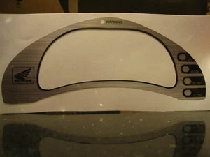 03-07 HONDA AquaTrax R-12X F-12 Gauge Decal Sticker Head Overlay DISPLAY 04 05 - Bild 1 von 8