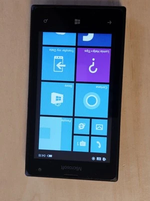 Smartphone Nokia Lumia 435 Microsoft RM-1071 Desbloqueado Negro Foto 1 de 4