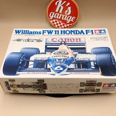 Tamiya 1/20 Williams FW11 Honda V6 F1 1986 Formula Kit model 20019 - Image 1 of 4