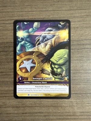 World of Warcraft TCG Outland Extended Art Avenger's Shield - Image 1 of 2