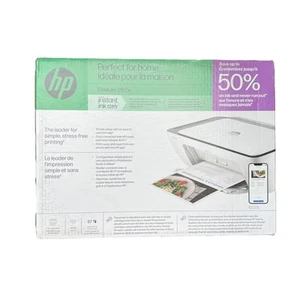 HP DeskJet 2855e All-in-One Inkjet Printer, Color Mobile Print, Copy, Scan Up to - Picture 1 of 2