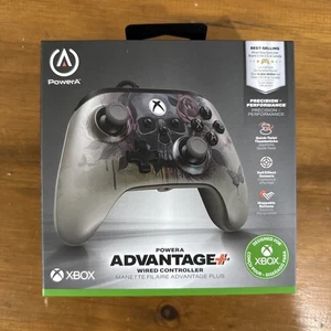 HTF Bloom And Gloom Power A Advantage+ Enhanced Wired Controller for Xbox - Picture 1 of 6