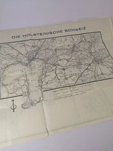 Die Holsteinische Schweiz. - [Karte um 1940?]. Holsteinische Schweiz: - Bild 1 von 1