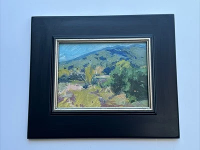 MARK KERCKHOFF PAINTING CALIFORNIA LISTED IMPRESSIONIST SMALL GEM Landscape Oil - Image 1 of 4