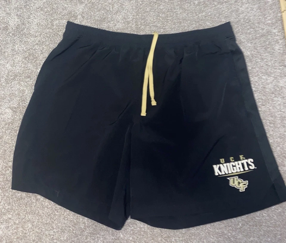 Pantalones Cortos Negros Atléticos UCF Knights Logo Para Hombres Talla XXL Hilos 91 Gimnasio Ocio Foto 1 de 4