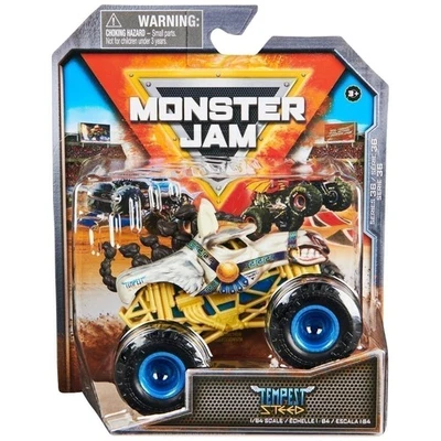 Monster Jam, Official Tempest Steed Monster Truck, Die-Cast Vehicle, 1:64... - Image 1 of 4