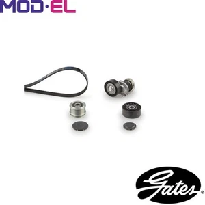 VRIBBED BELT SET K086PK1613 FOR AUDI A4/B7/Convertible/B6 BRC/BVF/BVA/BVG 2.0L - Picture 1 of 6