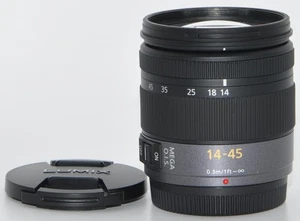 Panasonic Lumix G Vario 3.5-5.6 14-45 Asph Mega O.I.S. 1 año de garantía. Zt Gut #b+ - Imagen 1 de 5