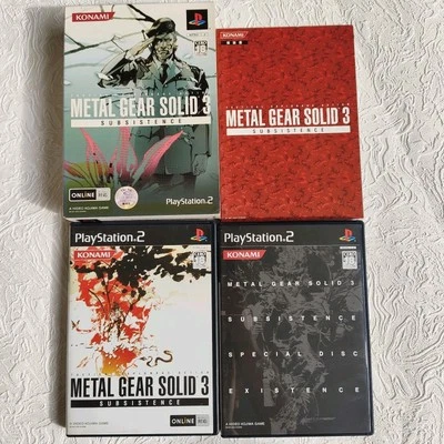 Metal Gear Solid 3 Subsistence: PlayStation 2 PS2 Limited Edition NTSC-J Japan - Image 1 of 4