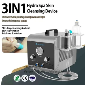3 in 1 Facial Water Peel Dermabrasion Deep Facial Cleansing Hydra Hydro Machine - Picture 1 of 3