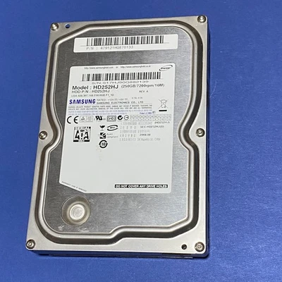 SATA Festplatte 250 GB (HDD) Samsung HD252HJ - Bild 1 von 4