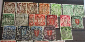 Danzig Marken Lot sowie Nr. : 177 - 178 * und gestempelt- siehe Fotos - - Bild 1 von 9