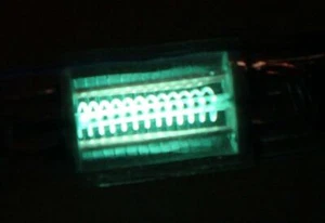 IV-15 Original 100%! a-g DM160 / 6977 tiny VFD tube Soviet Magic Green Glow NEW - Picture 1 of 6
