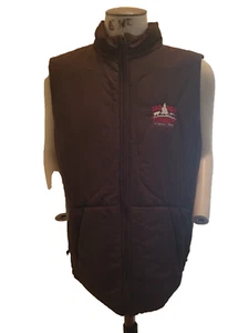 Vest - Brown - L NCHA World Championship Ft Worth Texas Puffer - Picture 1 of 23