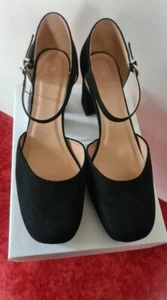 Pumps in Schwarz mit Plateausohle für breite Füsse Größe 43 - Weite EEE - Bild 1 von 5