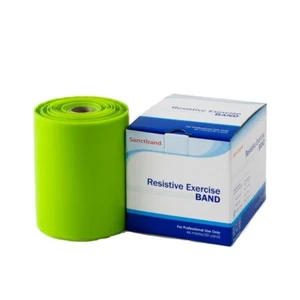 Bandas resistivas medianas Sanctband entrenamiento 50 yardas terapia superior inferior del cuerpo rehabilitación - Imagen 1 de 5