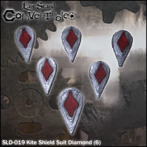 LAST STAND CONVERTIBLES BITS SHIELDS - KITE SHIELD SUIT DIAMOND (6) - Picture 1 of 1