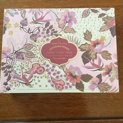 Empire Australia Heavenly Peace Hand Care Trio! Geranio rosa + vainilla! ¡NUEVO EN CAJA! Foto 1 de 4
