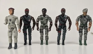 Lote de 4 figuras de acción Lanard The Corps Ranger Military Soldier 3,75" años 90 - Imagen 1 de 4