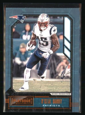 N'Keal Harry 2020 Panini Playbook #41 FOOTBALL Card - Image 1 of 2