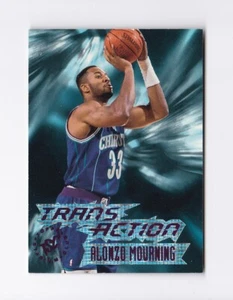 1995-96 Stadium Club #356 Alonzo Mourning TA Charlotte Hornets Georgetown - Picture 1 of 2