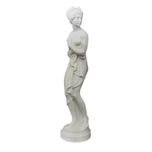 Aphrodite Statue In White Powder Marble Sculpture H.40Cm - Picture 1 of 3
