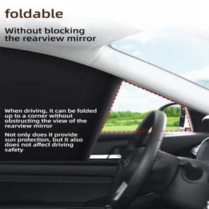 Parasole Auto Magnetico Resistente Stabile Qualità Premium per Finestrini Anteriori Posteriori Laterali - Foto 1 di 31