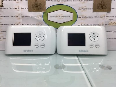 2 X ECOBEE SMART Si COLOR NON-TOUCH EB-SMARTSi-01 Untested for Parts NO RETURN  - Image 1 of 4
