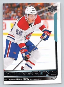 NOAH JUULSEN RC YOUNG GUNS 2018-19 UPPER DECK 18-19 NO 482 83728 - Picture 1 of 2