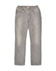 BURBERRY Chłopięce Slim Jeans 9-10 lat W24 L25 Szare Bawełna AH09