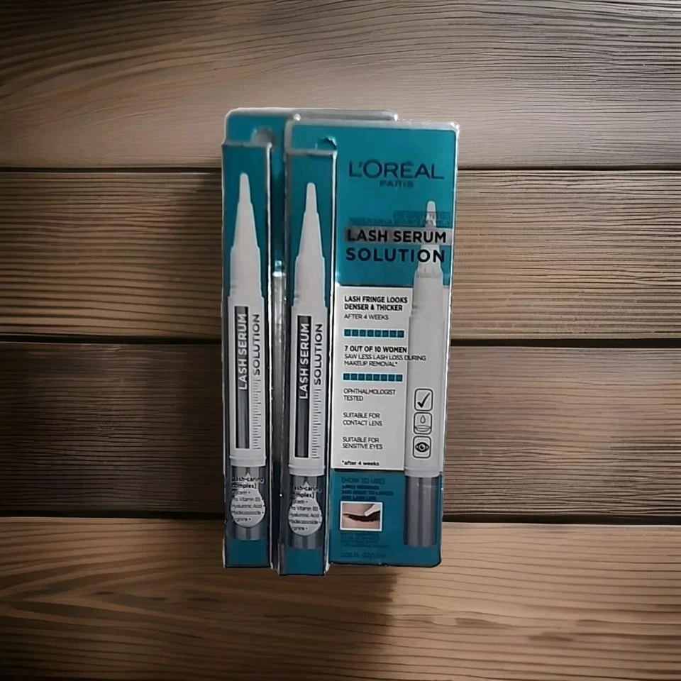 Lot Of 2 L'Oreal Lash Serum Solution ~ New in Box  - Image 1 of 1