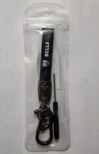 NBA Chicago Bulls Schlüsselanhänger schwarz/rot neu versiegelt Schlüsselring Key Chain Geschenk für Papa - Bild 1 von 4