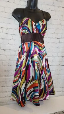 Vestido De Colección Y2k Babydoll Satinado Retro Sin Mangas Baile de graduación HOCO Talla 5/6 Hada Boho Capricho Gótico  Foto 1 de 4