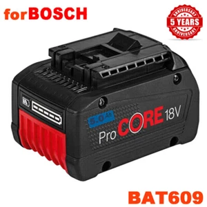 Batería de alto rendimiento BAT609 para BOSCH 18V CORE 18 voltios 5,0 Ah BAT618 Li-ion - Imagen 1 de 12