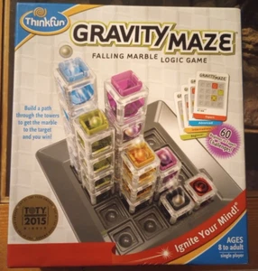 ThinkFun Gravity Maze Marble Run Brain Game and STEM Toy for Boys and Girls - Picture 1 of 2