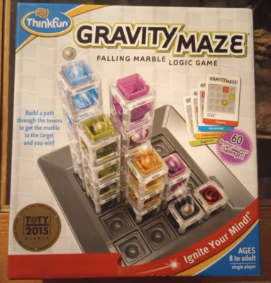 ThinkFun Gravity Maze Marble Run Brain Game and STEM Toy for Boys and Girls - Image 1 of 2