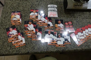 1999 San Fransisco Giants Going Away Party Trading Cards NG in Orig Sleeve - Picture 1 of 8