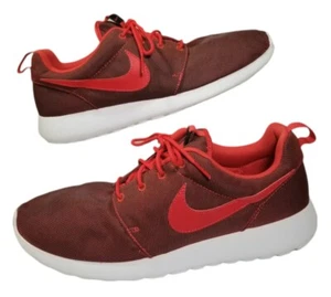 Nike Roshe One Zapatos Para Hombre Talla 12 Premium Rojo Blanco Tenis 525234-660 - Imagen 1 de 12
