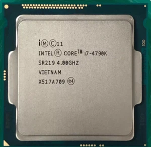 Intel Core i7-4790K 4.00 GHz Quad-Core LGA1150 SR219 CPU Processor - Picture 1 of 1