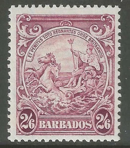 BARBADOS # 201 MVLH Fresh & Flawless ('25 SCV is $7 for MH) - Picture 1 of 1