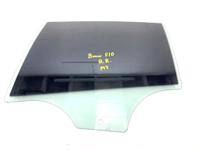 2011-2016 BMW F10 528i 535i 550i M5 REAR RIGHT PASSENGER SIDE DOOR WINDOW GLASS - Image 1 of 4