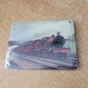 ATLAS EDITIONS 8CM THE MIDLAND RAILWAY "SCOTCH EXPRESS" METAL PLAQUE - Picture 1 of 2