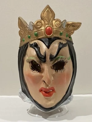 Vtg Snow White Evil Queen Latex Mask CESAR 81 Halloween - Rare! - Image 1 of 4