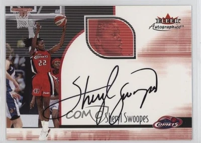 2001 Fleer Ultra WNBA Autographics Sheryl Swoopes Auto HOF - Image 1 of 2